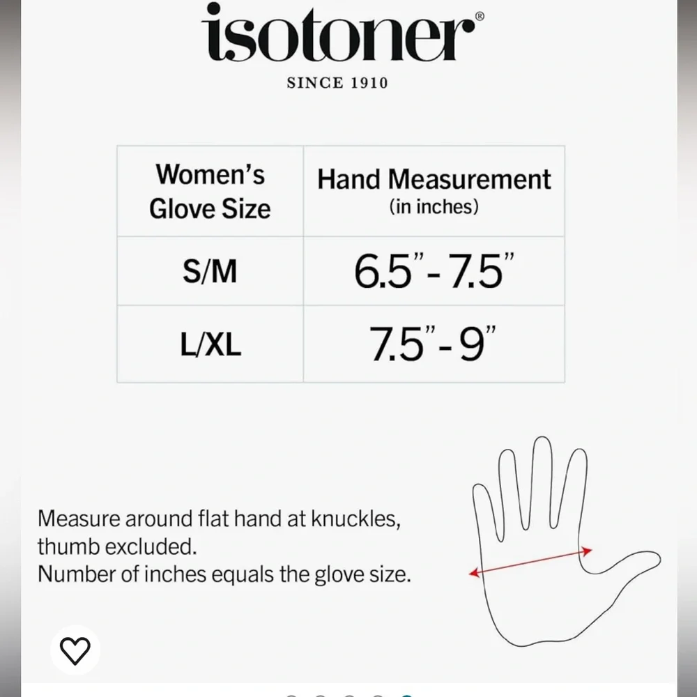 NWT Isotoner Women’s Sleekheat Gloves Touchscreen Technology‎ Gift Warm Winter